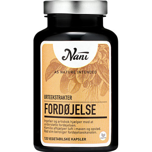 Nani Fordøyelse | 120 Kapsler fra Nani