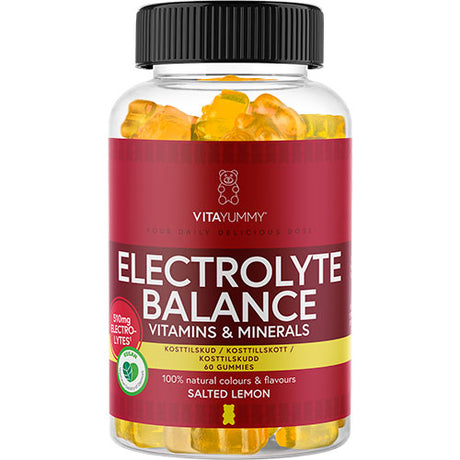 VitaYummy Electrolyte Balance (Salted Lemon) | 60 vingummier