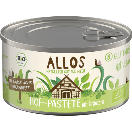 Allos Smørepålegg Urter Økologisk - Glutenfri | 125 g