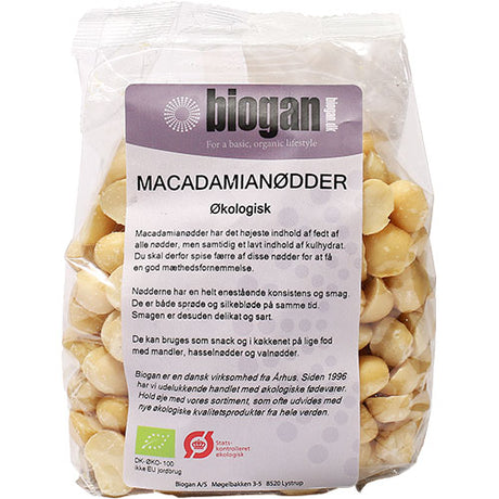 Rå Macadamianøtter Øko