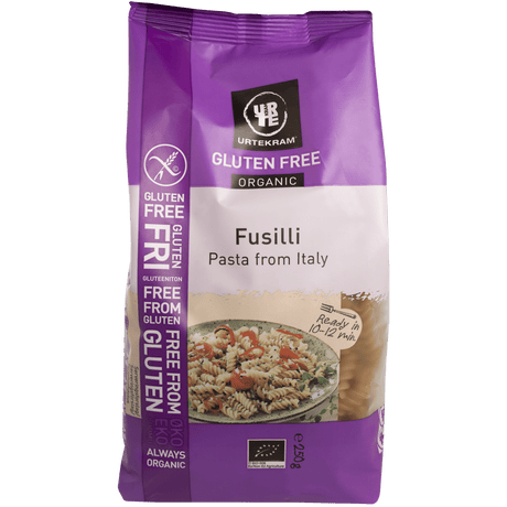 Urtekram Fusilli Pasta Glutenfri Økologisk | 250 g