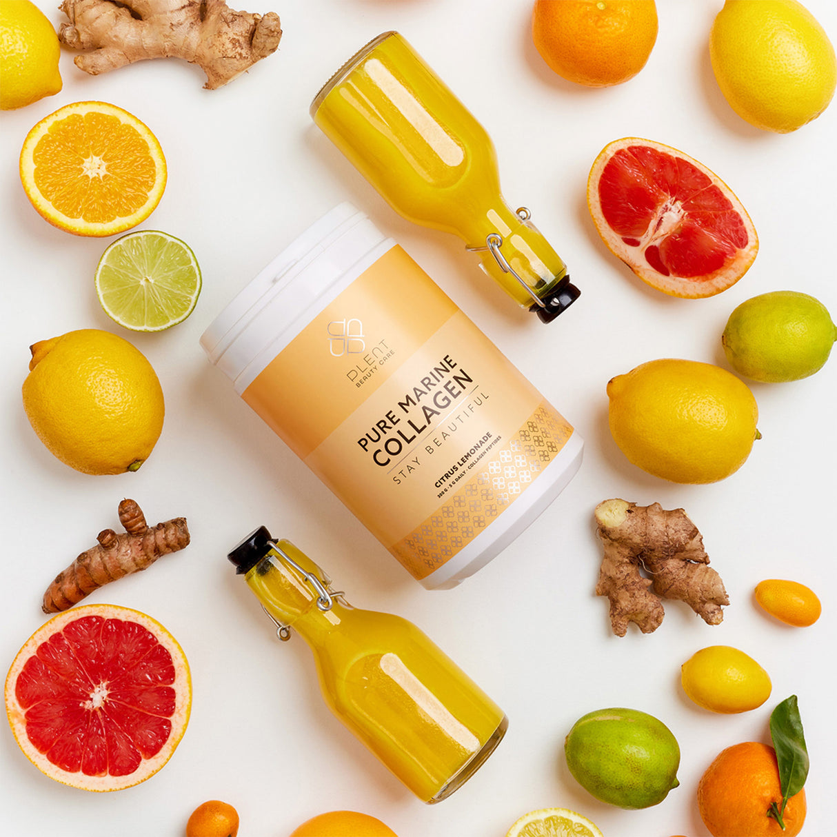 Plent Pure Marine Collagen | Lemonade fra Plent