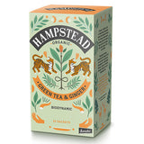 grønn te % ingefær Øko Demeter fra Hampstead Tea