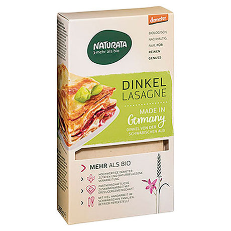 Spelt Lasagne Hvit Demeter Øko