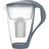 Vannfilter Kanne Glass 2,0l, Stålgrå fra Dafi
