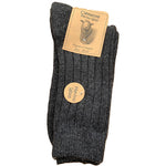 Merinostrømper - Koksgrå - Str. 43/46