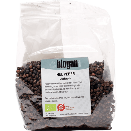 Biogan Hel Pepper Økologisk | 250 g