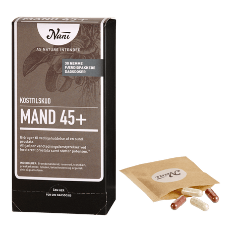 Nani Mand 45+ Kurpakke | 30 Breve