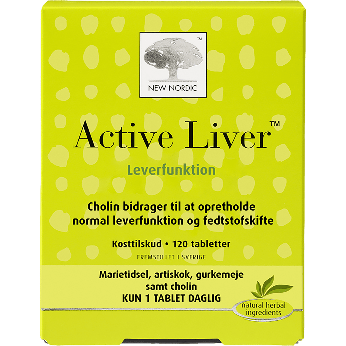 New Nordic Active Liver | 120 tabletter fra New Nordic
