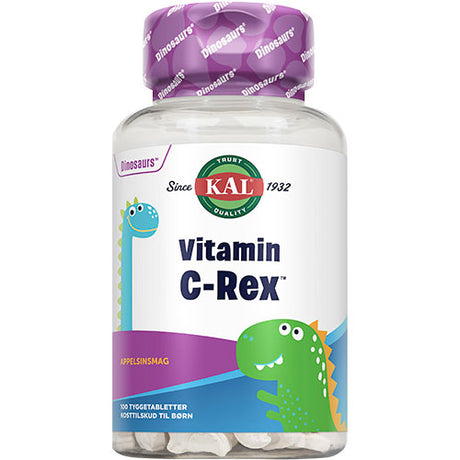 Dinosaurs Vitamin C-Rex Tyggetabletter Barn