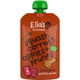 Ellas Kitchen Babymos 4 mnd+ Butternut, Gulrot, Eple og Svisker Økologisk | 120 g