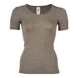 Engel Natur T-shirt, Walnut | Str. 46/48 fra Engel Natur