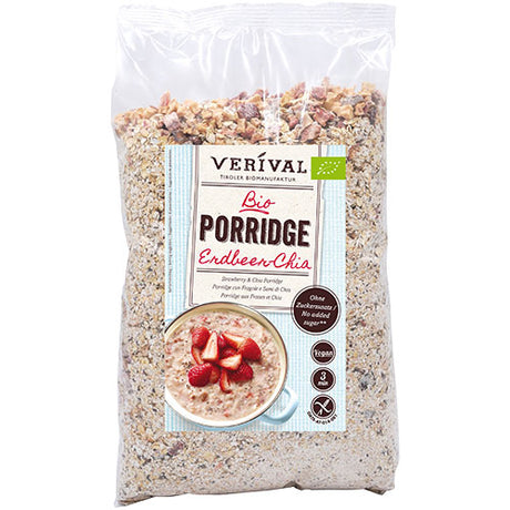 Grøt - Jordbær-Chia Øko Glutenfri