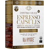 Rå Hygge Espresso Capsules Med Lion's Mane Extract Økologisk | 10 Kapsler fra Rå Hygge