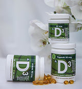 Vegansk D3, 50 Mcg
