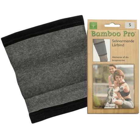 Bamboo Pro Lårbind Selvvarmende | Str. S