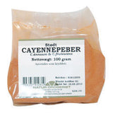 Cayennepepper Malt fra Natur-Drogeriet