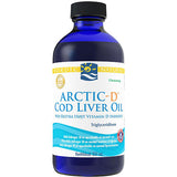 Arctic Cod Levertran + D m. sitrussmak fra Nordic Naturals