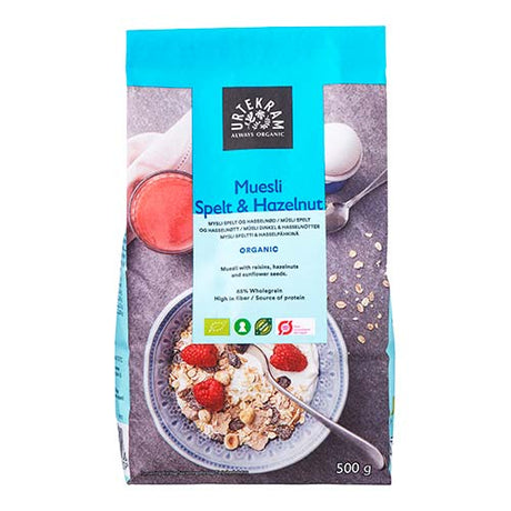 Müsli Spelt & Hasselnøtt Øko