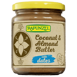 Rapunzel Kokos- og mandelsmør (Almond butter) med Dadler Økologisk | 250 g