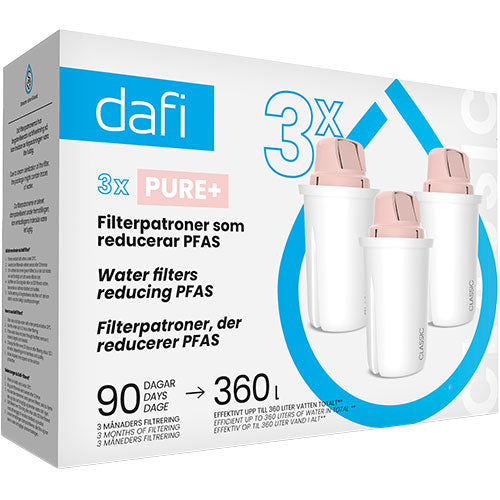 Dafi Filterpatroner 3-Pack Pure + | 3-pack