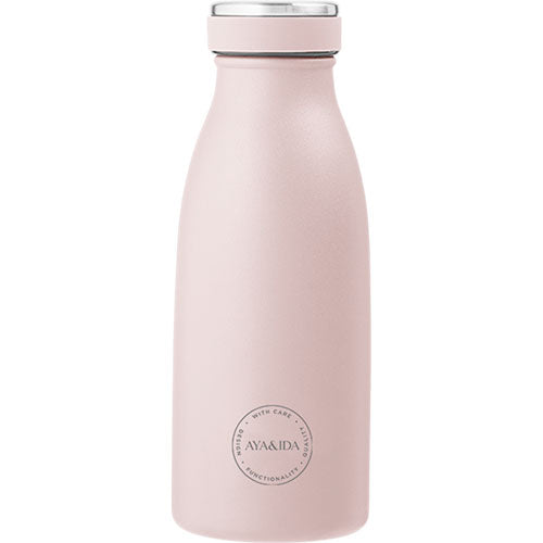 AYA&IDA Termos Drikkeflaske Rustfritt Stål 350 ml | Soft Rose