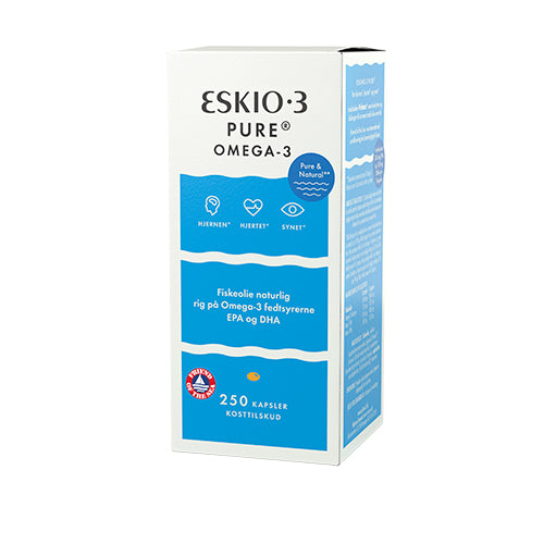 Eskio3 Fiskeolje | 250 Kapsler fra Eskio3