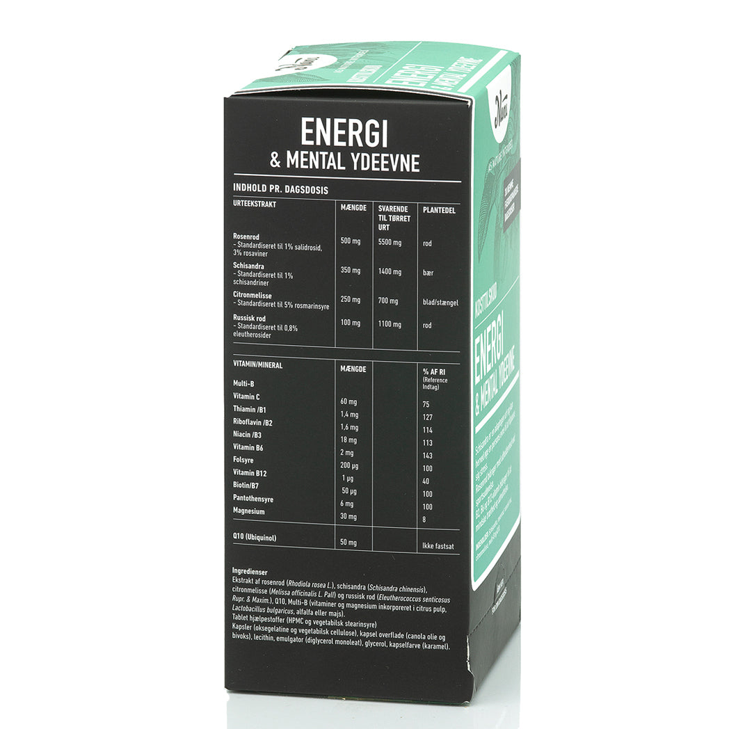 Energi & Mental Yteevne