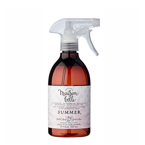 Maison Belle Rengøringsmiddel Summer, Wild Rose & Green Tea | 500 ml fra Isabella Smith Maison Belle