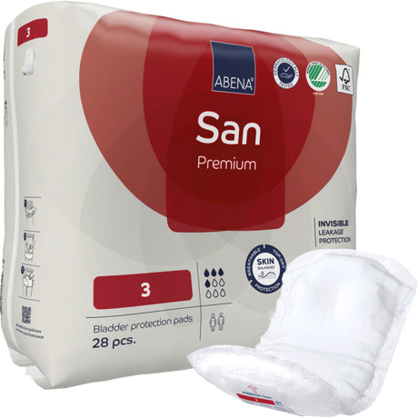 San 3, Kroppsformet Inkontinensbeskyttelse med teip, Premium