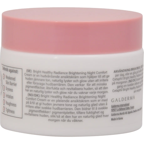 Brightening Night Comfort Cream