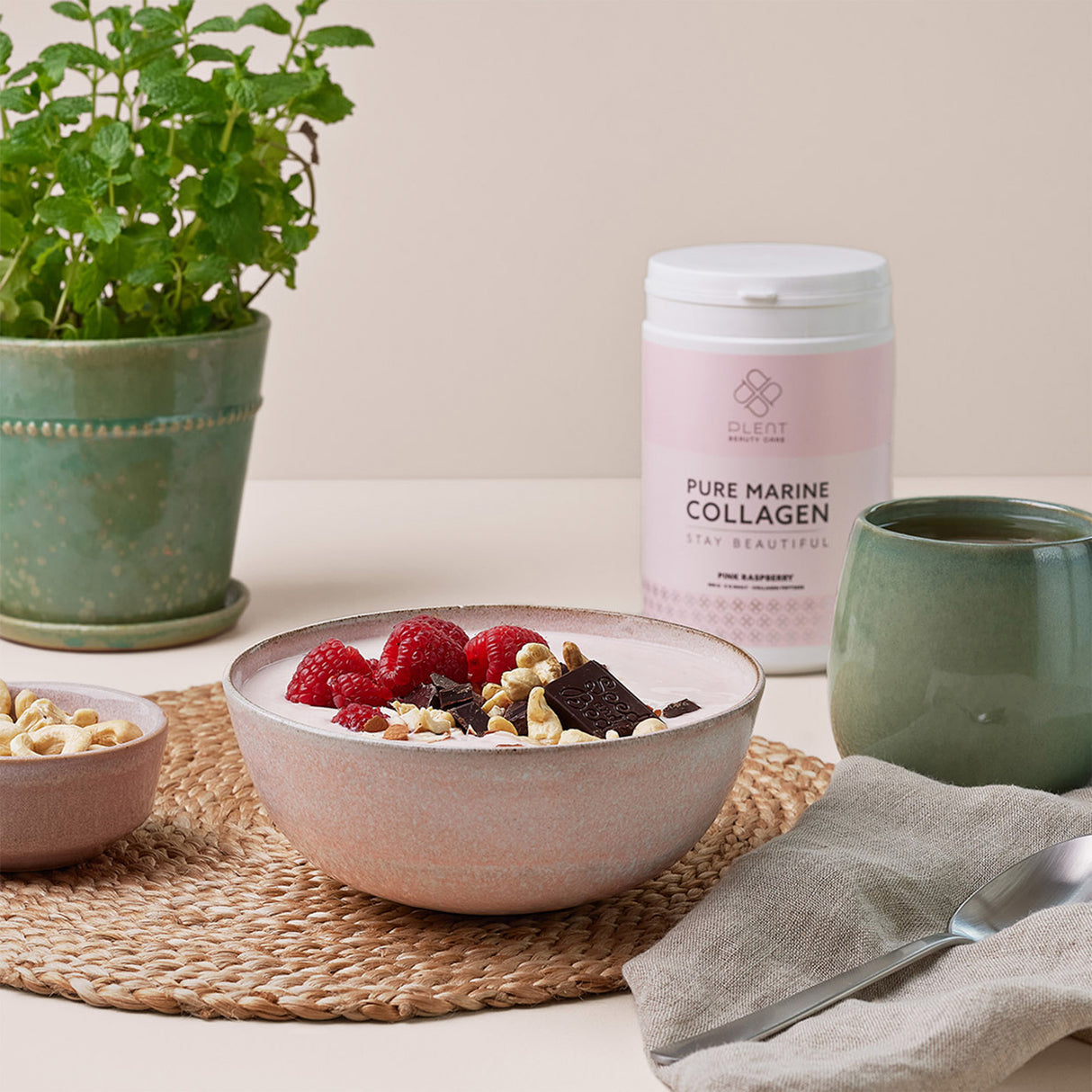 Plent Pure Marine Collagen | Raspberry