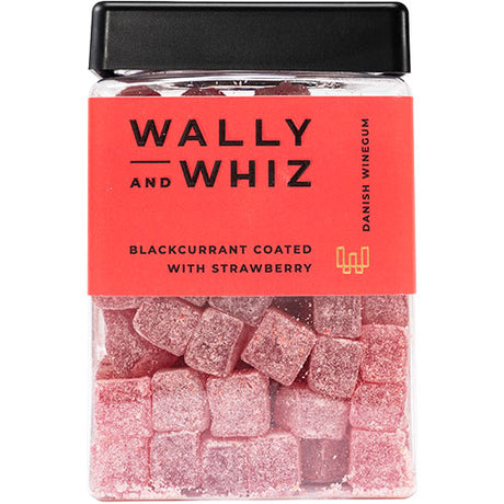 Wally and Whiz Vingummi Solbær med Jordbær | 240 g fra Wally and Whiz