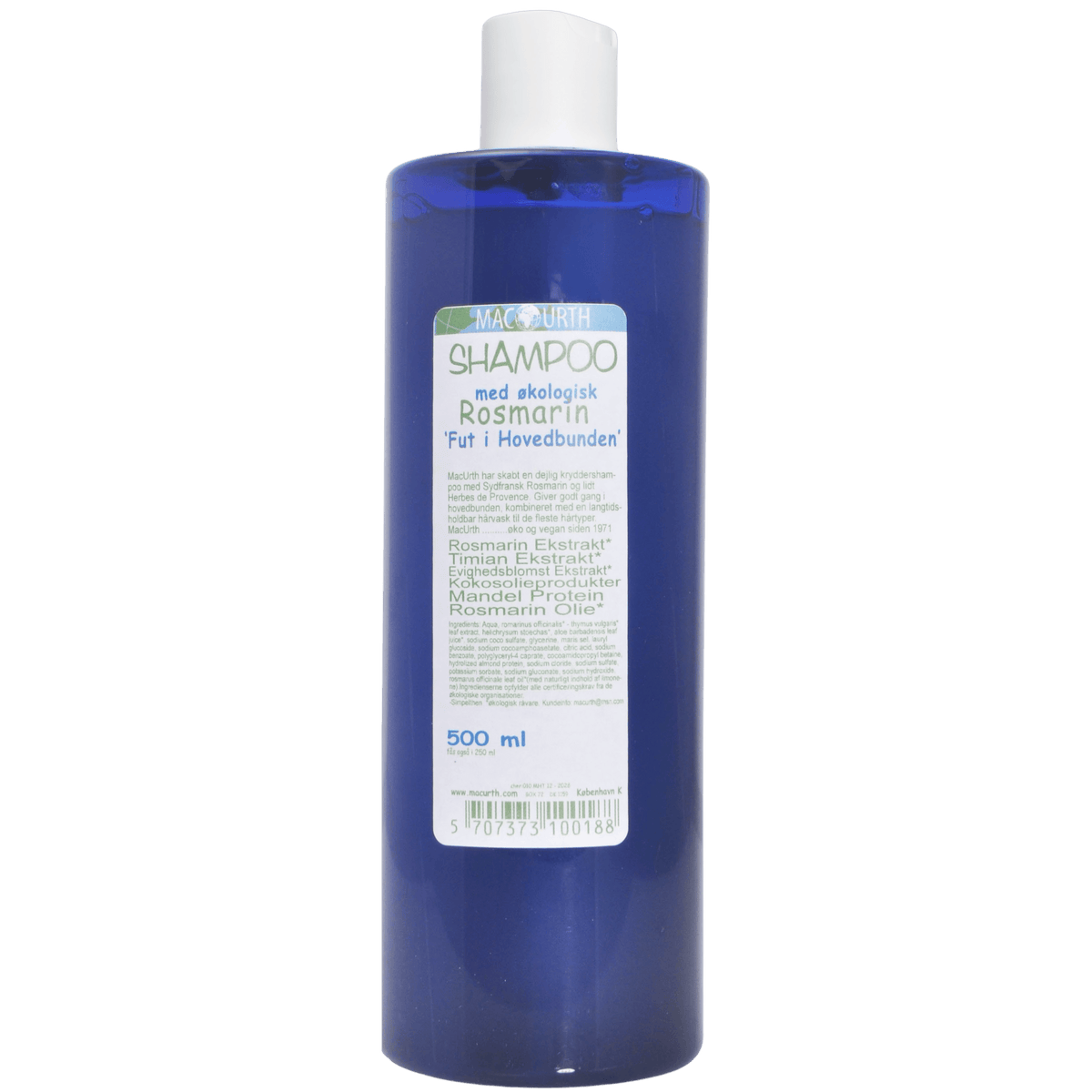 MacUrth Sjampo Rosmarin | 500 ml