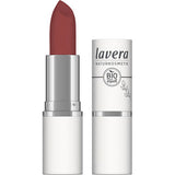 lavera Velvet Matt Lipstick Vivid Red 04 | 4 gr fra lavera