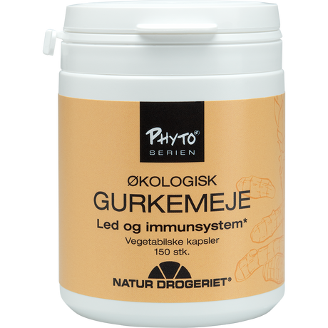 Natur-Drogeriet Gurkemeiekapsler Økologisk | 150 Kapsler fra Natur-Drogeriet
