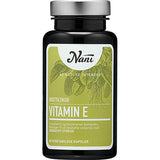 Nani Vitamin E - 100 % vegetabilsk | 60 Kapsler fra Nani