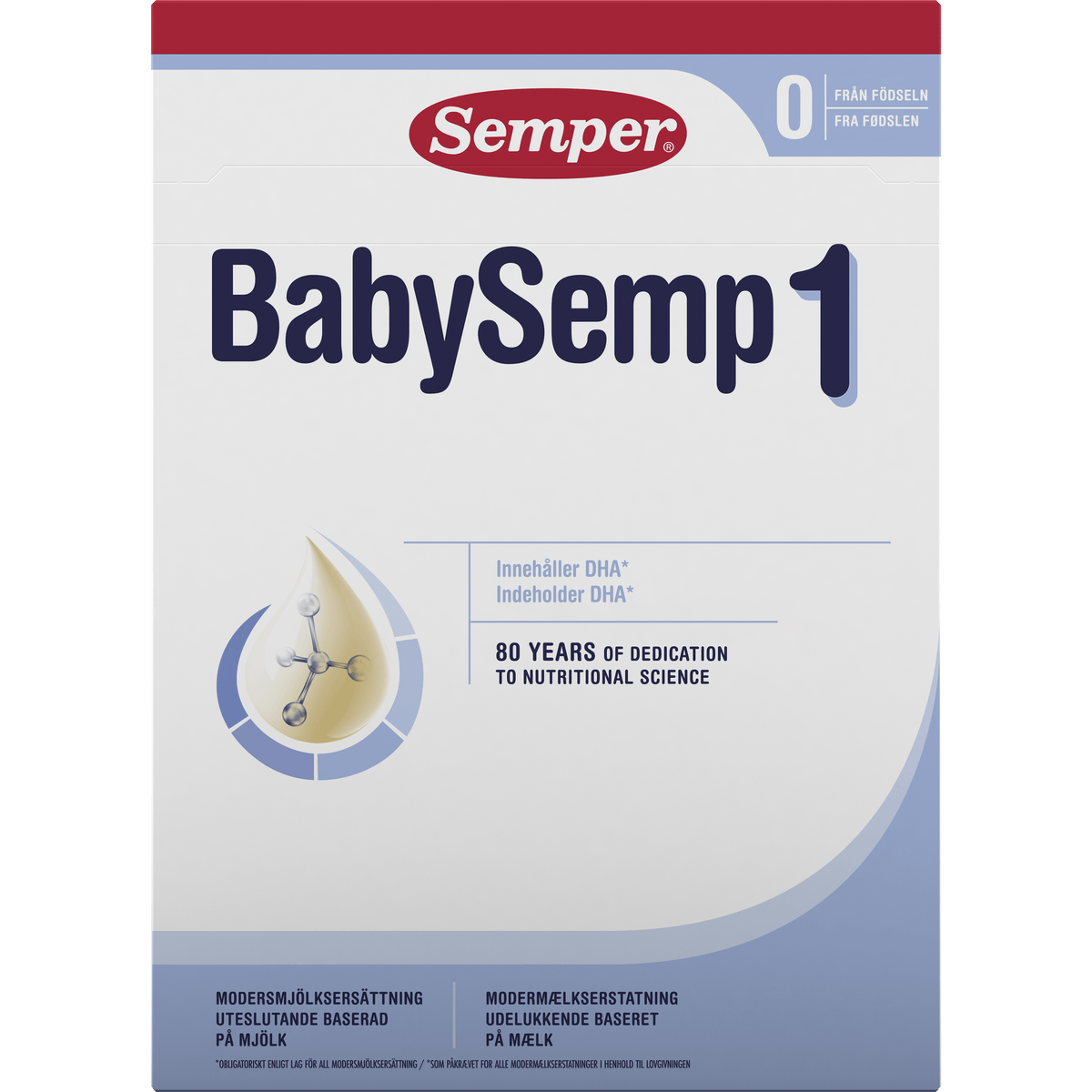 Semper BabySemp 1 Morsmelkerstatning 0+ - | 800 g