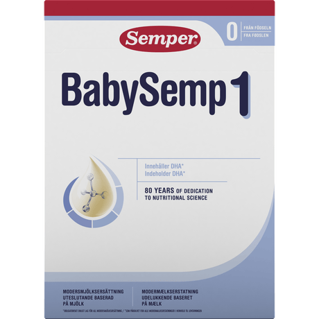 Semper BabySemp 1 Morsmelkerstatning 0+ - | 800 g
