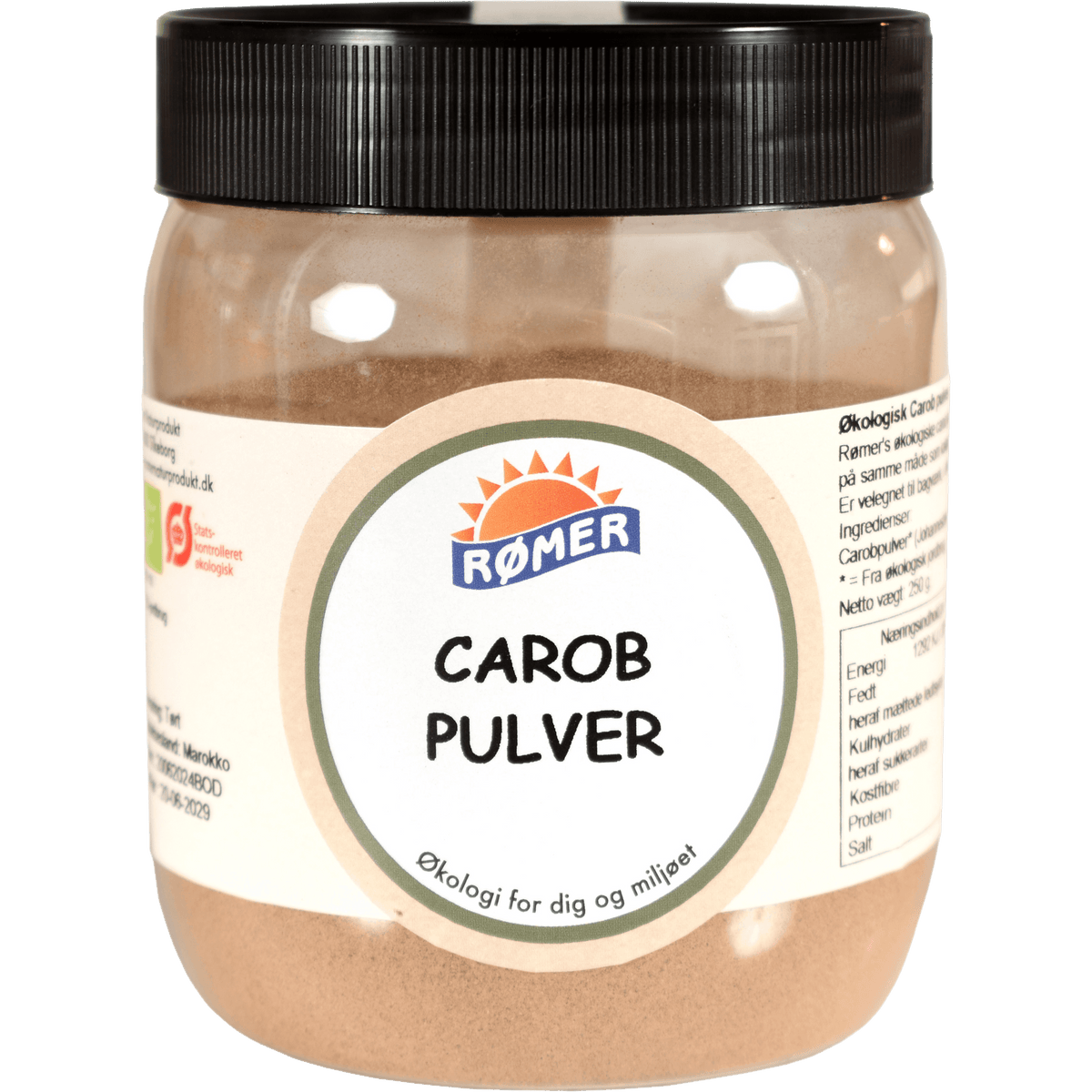 Rømer Carob pulver Økologisk | 250 g