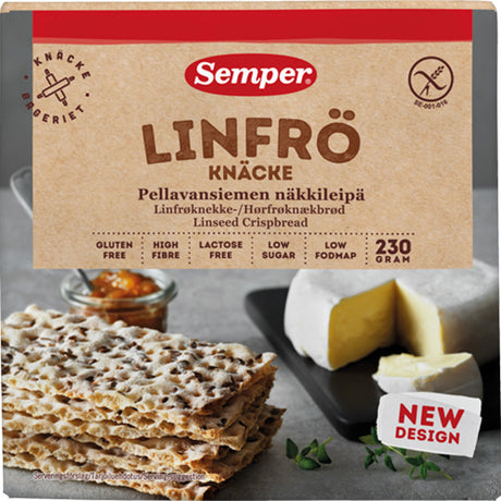 Knekkebrød Linfrø Glutenfri