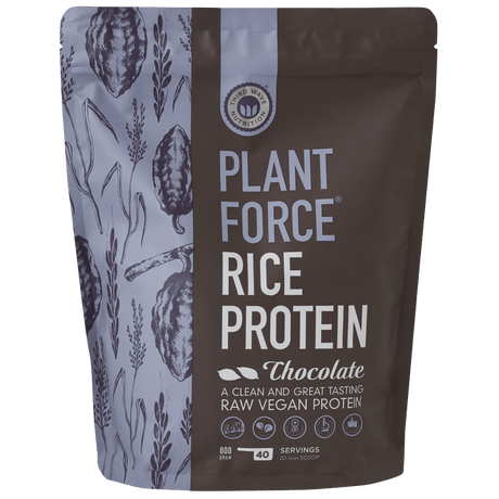 Plantforce Vegansk Risproteinpulver Sjokolade | 800 g