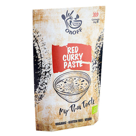 Thai Rød Curry Paste Øko