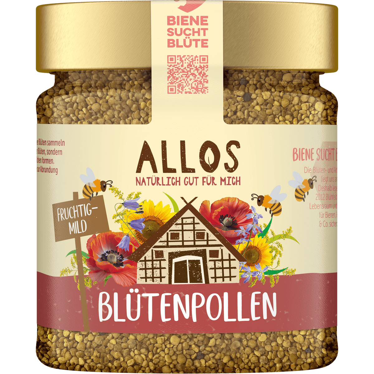 Allos Blomsterpollen bipollen Økologisk | 200 g