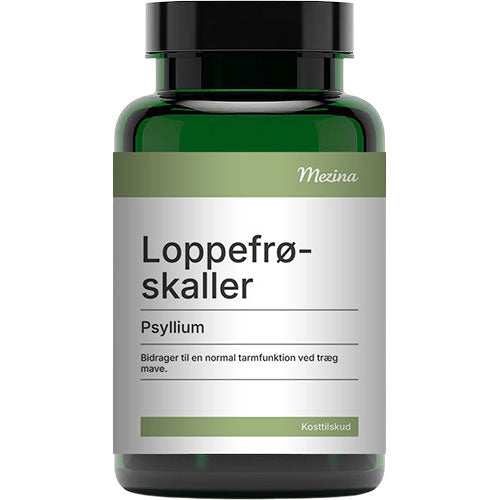 Mezina Loppefrøskaller Psyllium kapsler | 180 KAP fra Mezina
