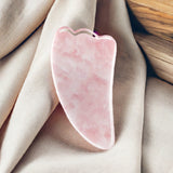 Gua Sha Stein - Rosa