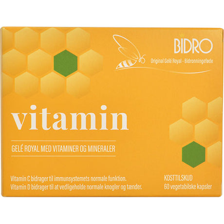 Vitamin 60 veg. kapsler fra Bidro