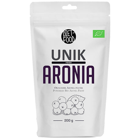 Aronia / Svartsurbær Pulver Øko fra 