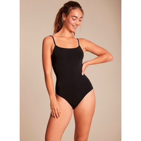 Bambus Bodystocking Svart