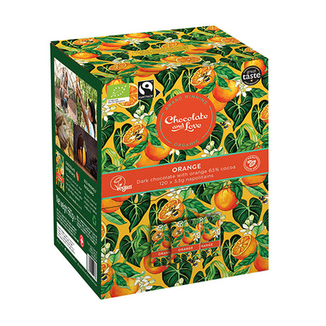 Oransje Dispenser Boks Øko fra 